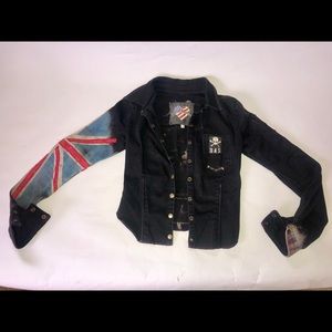 Agatha Blois Custom Made Denim Shirt LIKE NEW